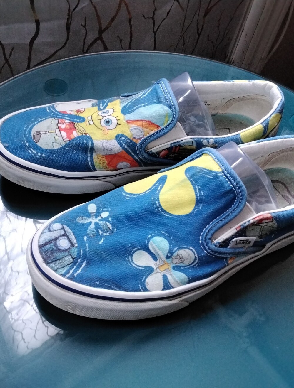 Sponge Bob Vans lip-On Shoes